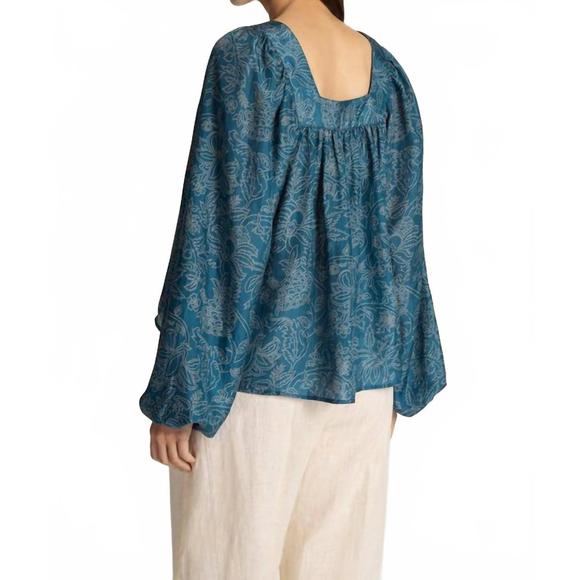 NEW HANNAH ARTWEAR raquel top in cielo midnight - Picture 2 of 2